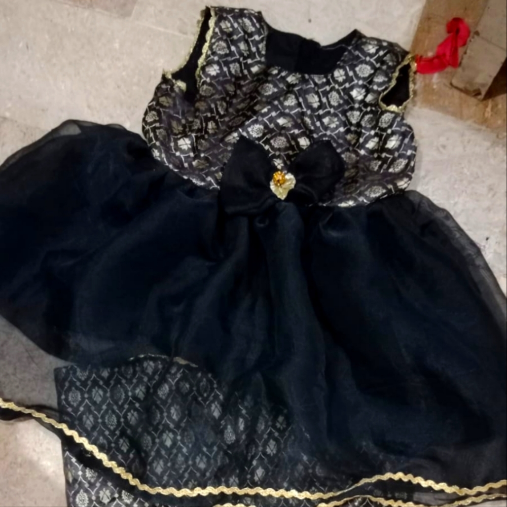 Baby Girl Black Formal Dress 18-24M